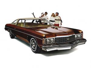 Chevrolet Impala Custom Coupe 1974 года